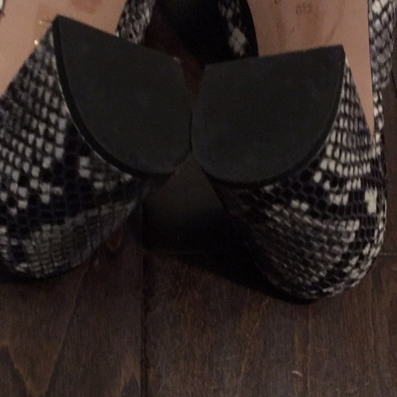 J. CREW Mules Heel Sneaker Print Sz 8 1/2 - Picture 8 of 11